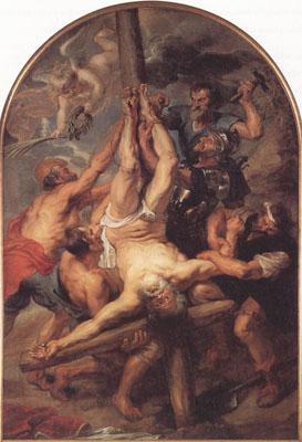 Peter Paul Rubens The Crucifixion of St Peter (mk01) China oil painting art